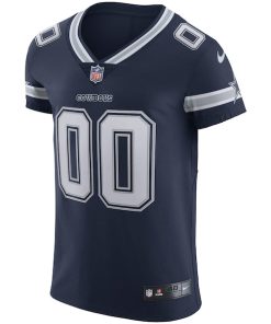 Alternative view of Dallas Cowboys Nike Vapor Elite Custom Jersey - Navy