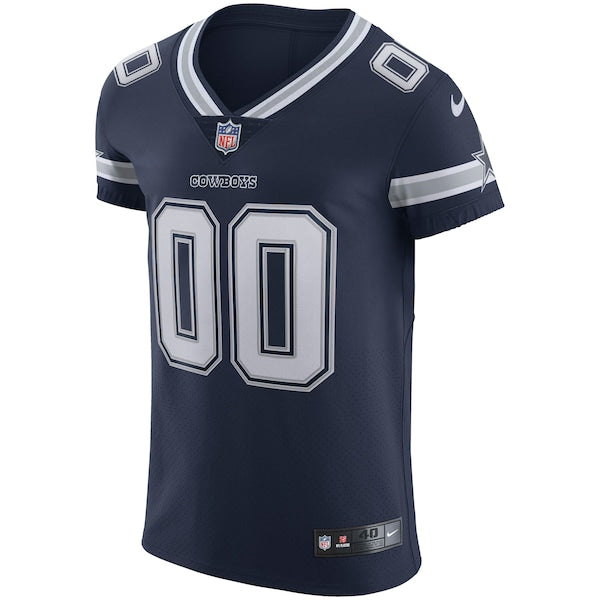Dallas Cowboys Nike Vapor Elite Custom Jersey - Navy - Image 2