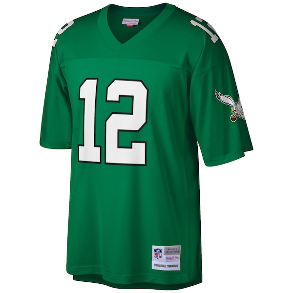 Randall Cunningham Philadelphia Eagles Big & Tall 1990 Retired Player Replica Jersey - Kelly Green - Image 2