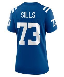 Alternative view of Josh Sills Indianapolis Colts Nike Women's Team Game Jersey -  Royal