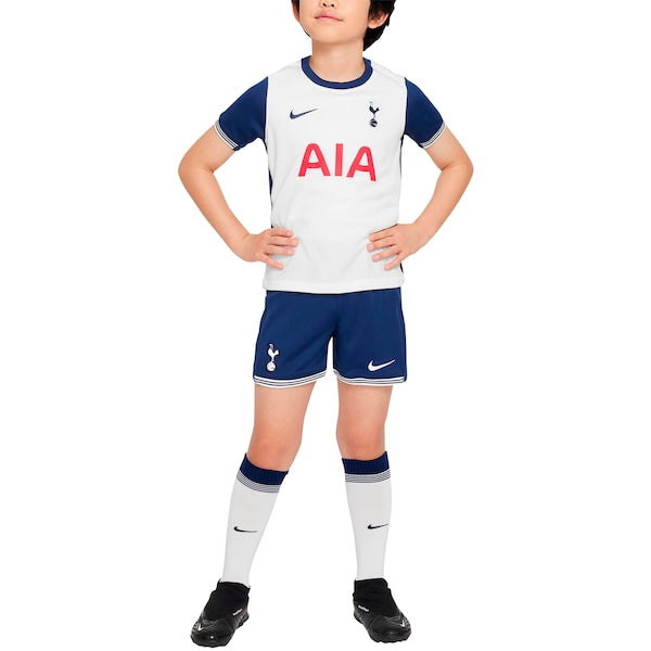 Tottenham Hotspur Nike Preschool 2024/25 Home Replica Stadium Kit Set - White - Image 3
