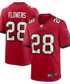 Dallis Flowers Tampa Bay Buccaneers Nike  Game Jersey -  Red