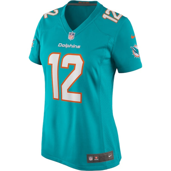 Bob Griese Miami Dolphins Nike Women's Game Retired Player Jersey - Aqua/White - Image 3