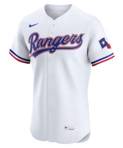 Alternative view of Corey Seager Texas Rangers Nike Home Elite Jersey - White