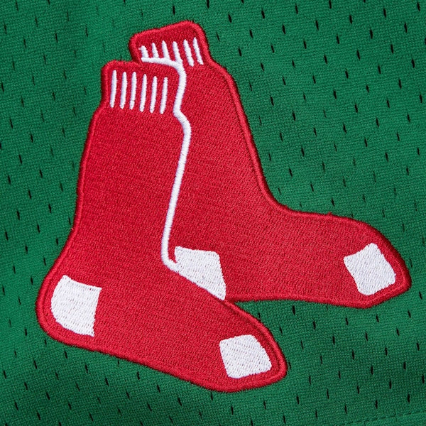 David Ortiz Boston Red Sox Cooperstown Collection Mesh Batting Practice Jersey - Kelly Green - Image 7