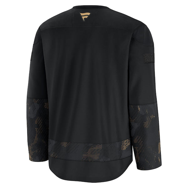 Boston Bruins 2024 Military Appreciation Practice Jersey - Black - Image 3