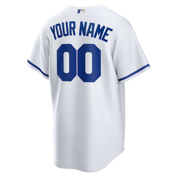 Kansas City Royals Nike Replica Custom Jersey - White - Image 3