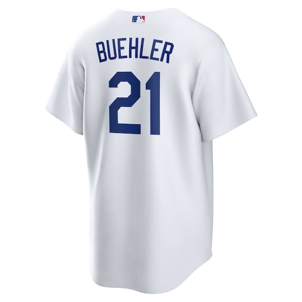 Walker Buehler Los Angeles Dodgers Nike Home Replica Player Jersey - White - Image 3