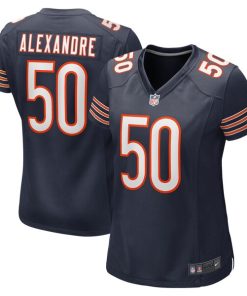 Deslin Alexandre Chicago Bears Nike Women's Team Game Jersey -  Navy