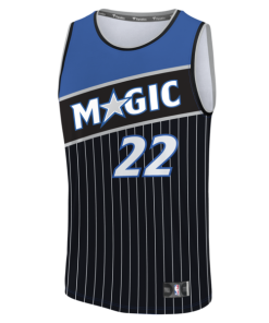 Alternative view of Franz Wagner Orlando Magic  Youth  Fast Break Jersey - Statement Edition - Black