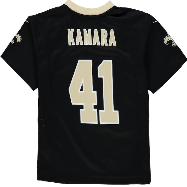 Alvin Kamara New Orleans Saints Nike Preschool Game Jersey - Black - Image 3