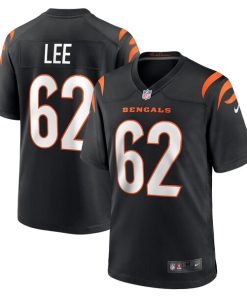 Alternative view of Matt Lee Cincinnati Bengals Nike  Game Jersey -  Black