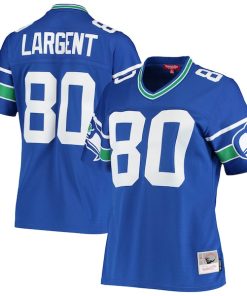 Steve Largent Seattle Seahawks Women's 1985 Legacy Replica Jersey - Royal