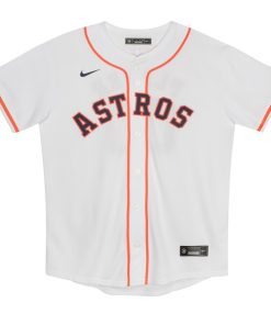 Alternative view of Houston Astros Nike Preschool Home Game Jersey - White