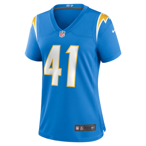 Thomas Harper Los Angeles Chargers Nike Women's Team Game Jersey - Powder Blue - Image 2