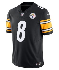 Alternative view of Aaron Rodgers Pittsburgh Steelers Nike Team  Vapor F.U.S.E. Limited Jersey - Black