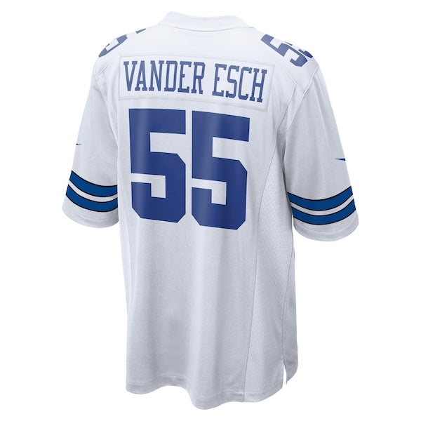 Leighton Vander Esch Dallas Cowboys Nike Team Game Jersey - White - Image 3