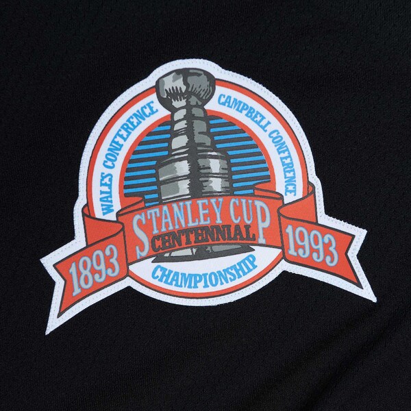 Luc Robitaille Los Angeles Kings Alternate Captain Patch 1992/93 Blue Line Player Jersey - Black - Image 5