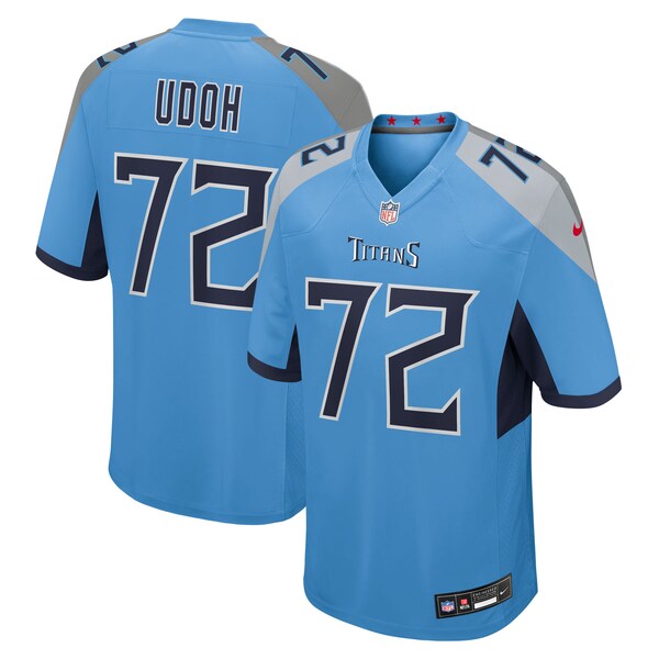 Olisaemeka Udoh Tennessee Titans Nike Team Game Jersey - Powder Blue