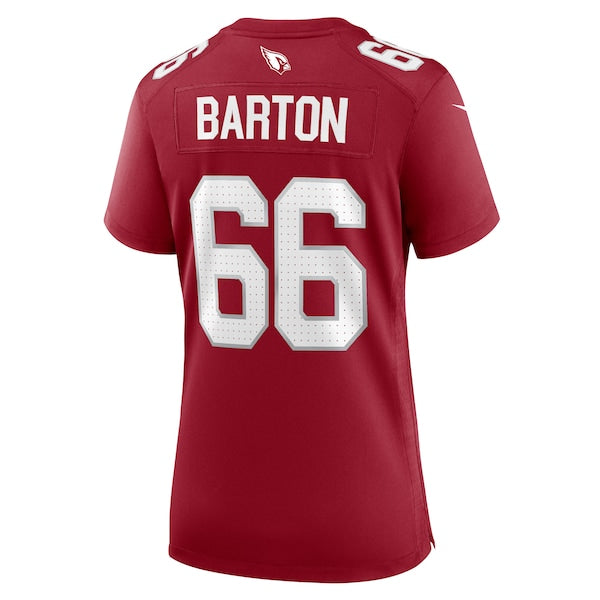 Jackson Barton Arizona Cardinals Nike Women's Team Game Jersey - Cardinal - Image 3