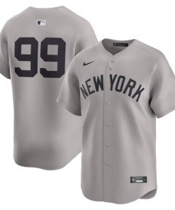 Aaron Judge New York Yankees Nike Road Limited Player Jersey - Gray