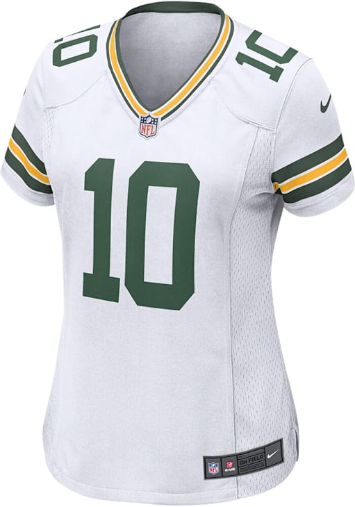 Jordan Love Green Bay Packers Nike Women's Game Jersey - White - Image 2