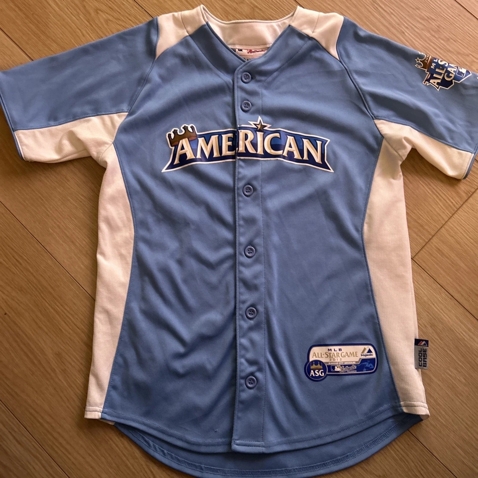 American League 2012 MLB All-Star Game Limited Player Jersey - Blue