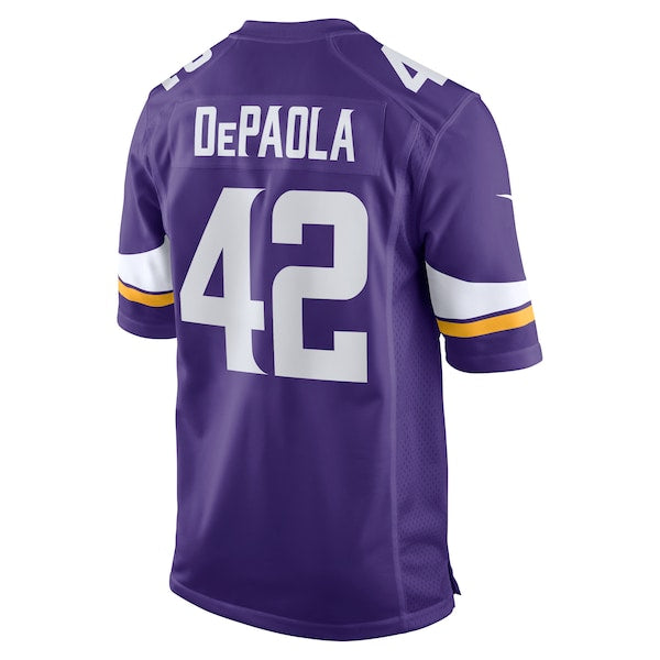 Andrew DePaola Minnesota Vikings Nike Game Jersey - Purple - Image 3