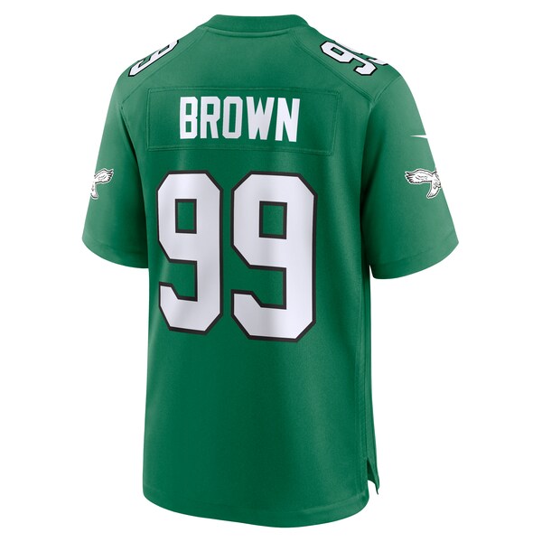 Jerome Brown Philadelphia Eagles Nike Alternate Game Jersey - Kelly Green - Image 3