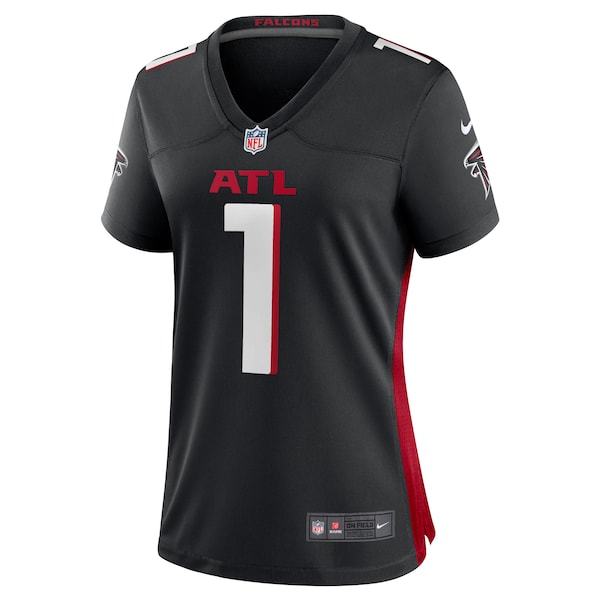 Jeff Okudah Atlanta Falcons Nike Women's Game Player Jersey - Black - Image 2