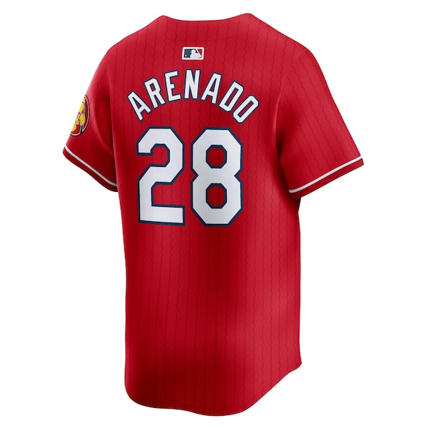Nolan Arenado St. Louis Cardinals Nike 2024 City Connect Limited Player Jersey - Red - Image 3