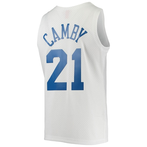 Marcus Camby Toronto Raptors 1996/97 Hardwood Classics Swingman Jersey - White - Image 3