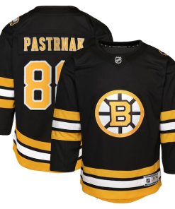 David Pastrnak Boston Bruins Outerstuff Toddler Home Replica Player Jersey - Black