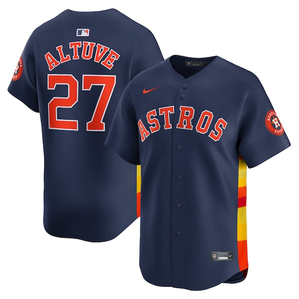 Jose Altuve Houston Astros Nike Alternate Limited Player Jersey?ยจC Navy