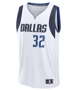 Alternative view of Cooper Flagg Dallas Mavericks  2025 NBA Draft First Round Pick Fast Break Replica Jersey - Association Edition - White