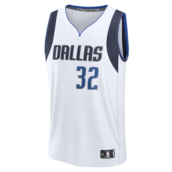 Cooper Flagg Dallas Mavericks 2025 NBA Draft First Round Pick Fast Break Replica Jersey - Association Edition - White - Image 2