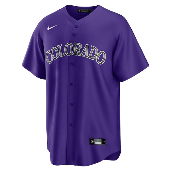 Kris Bryant Colorado Rockies Nike Alternate Replica Player Jersey - Purple/White - Image 3