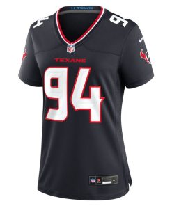 Alternative view of Khalil Davis Houston Texans Nike Women's Team Game Jersey -  Navy
