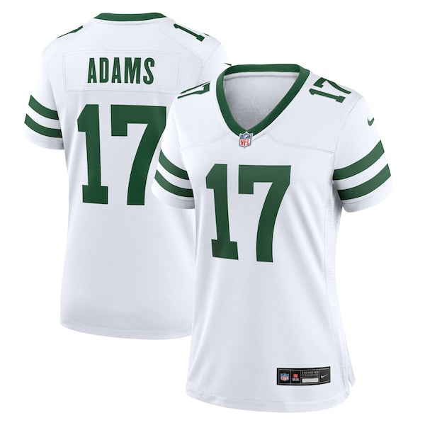 Davante Adams New York Jets Nike Women's Game Jersey - Legacy White/Black/Green - Image 2