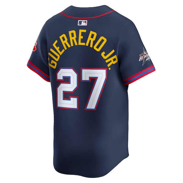 Vladimir Guerrero Jr. American League Nike 2025 All-Star Edition Limited Player Jersey - Navy - Image 3