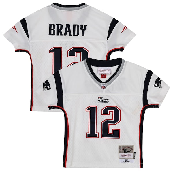 Tom Brady New England Patriots Preschool 2000 Legacy Replica Jersey - White