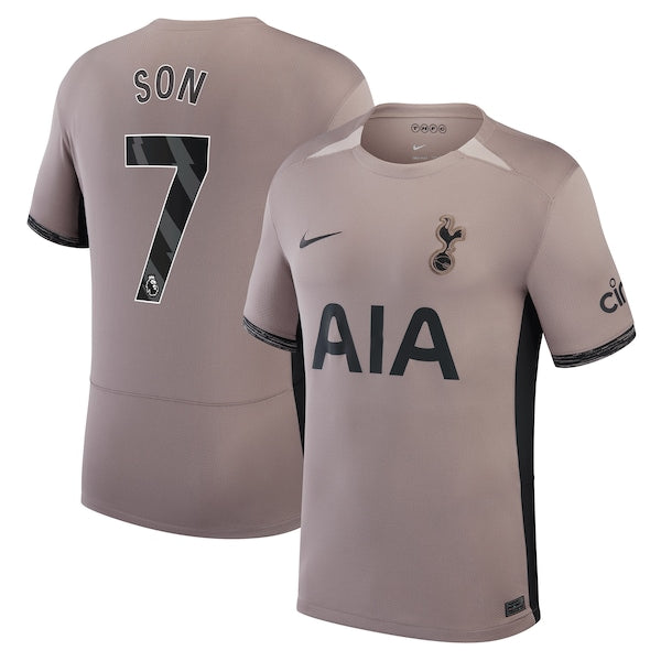 Son Heung-Min Tottenham Hotspur Nike Youth 2023/24 Third Stadium Replica Player Jersey?ยจC Tan