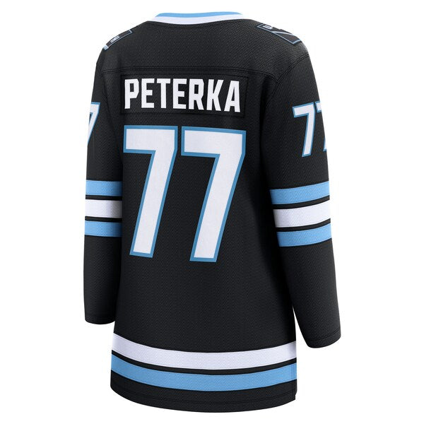 JJ Peterka Utah Mammoth Women's Home Breakaway Jersey - Black - Image 3