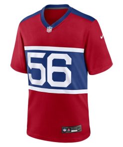 Alternative view of Lawrence Taylor New York Giants Nike Alternate Retired Player Game Jersey - Century Red