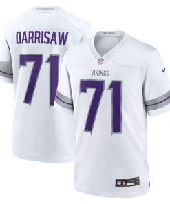 Christian Darrisaw Minnesota Vikings Nike Alternate Game Jersey -  White