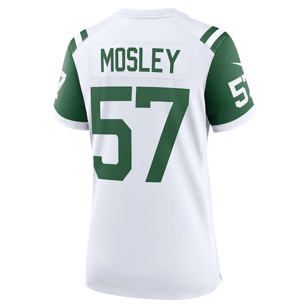 C.J. Mosley New York Jets Nike Women's Classic Alternate Game Jersey - White - Image 3