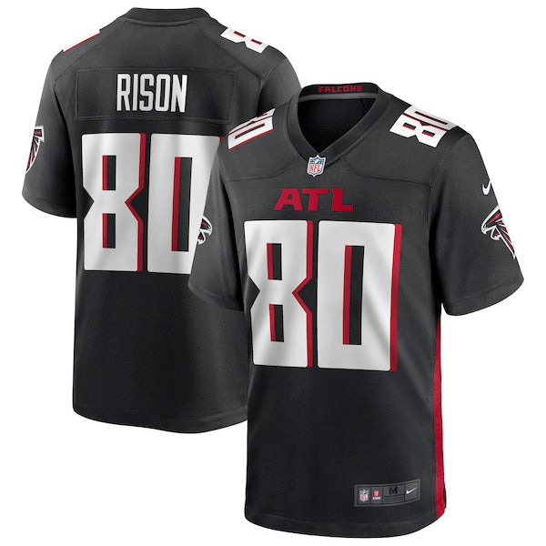 Andre Rison Atlanta Falcons Nike Game Retired Player Jersey - Black/Red - Image 2