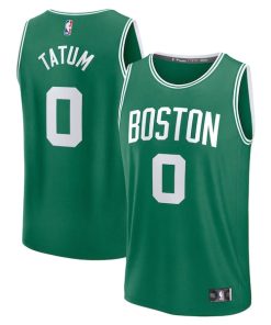 Jayson Tatum Boston Celtics  Youth Fast Break Replica Player Jersey - Icon Edition - Kelly Green