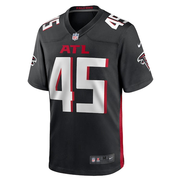 Donavan Mutin Atlanta Falcons Nike Game Jersey - Black - Image 2