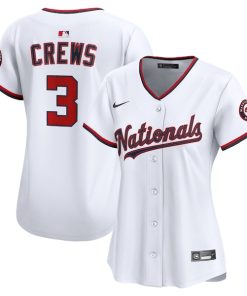 Dylan Crews Washington Nationals Nike Women's Home Limited Player Jersey - White